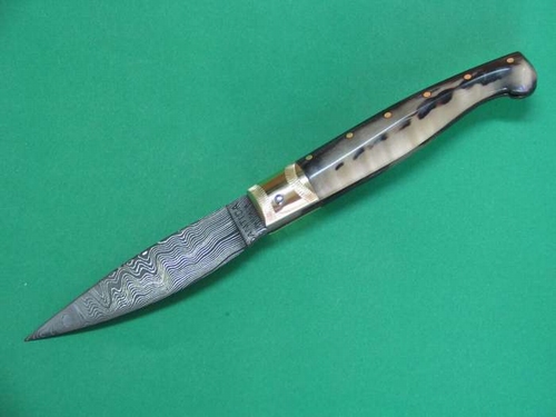 Coltello pattada damasco