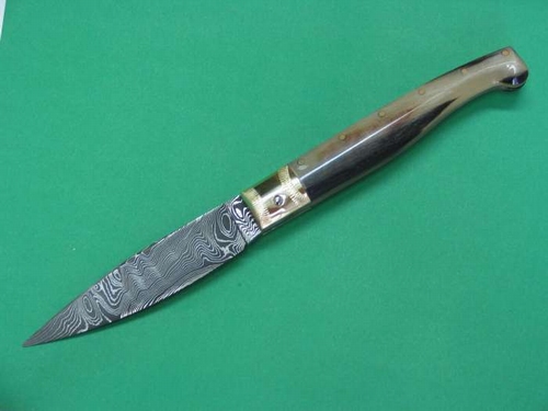 Coltello pattada damasco 12 - Forgiato