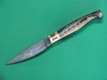 Coltello pattada damasco